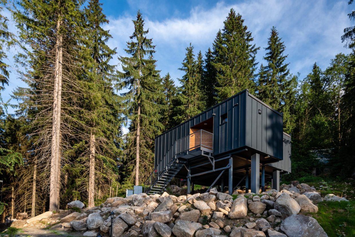 Björnson Tree Houses ubytovanie na Liptove