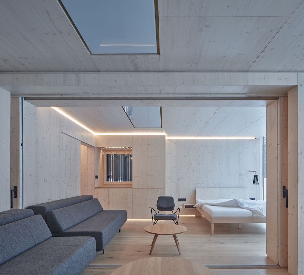 Tree Houses - vnútorné priestory